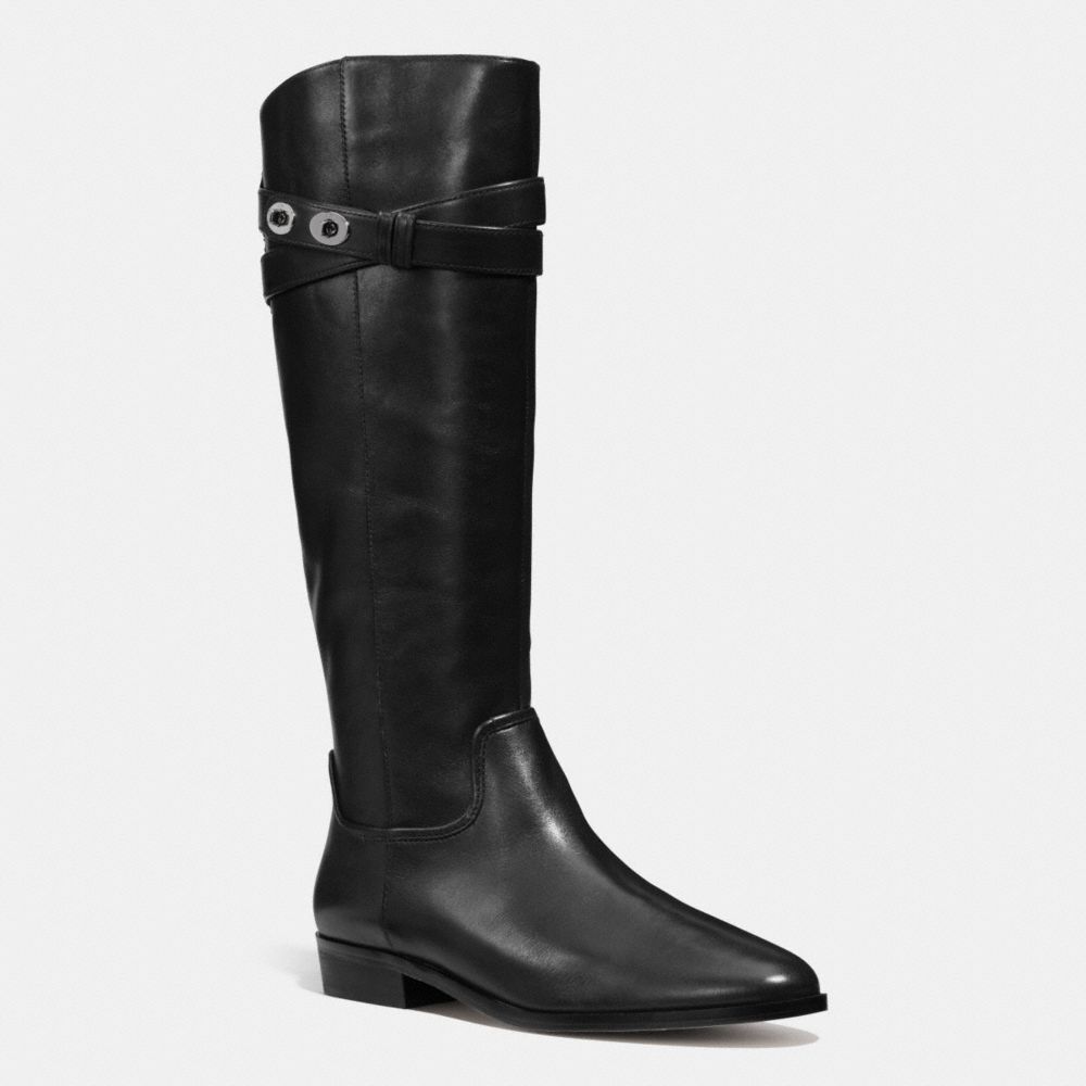 COACH LINETTE BOOT - BLACK - q7180