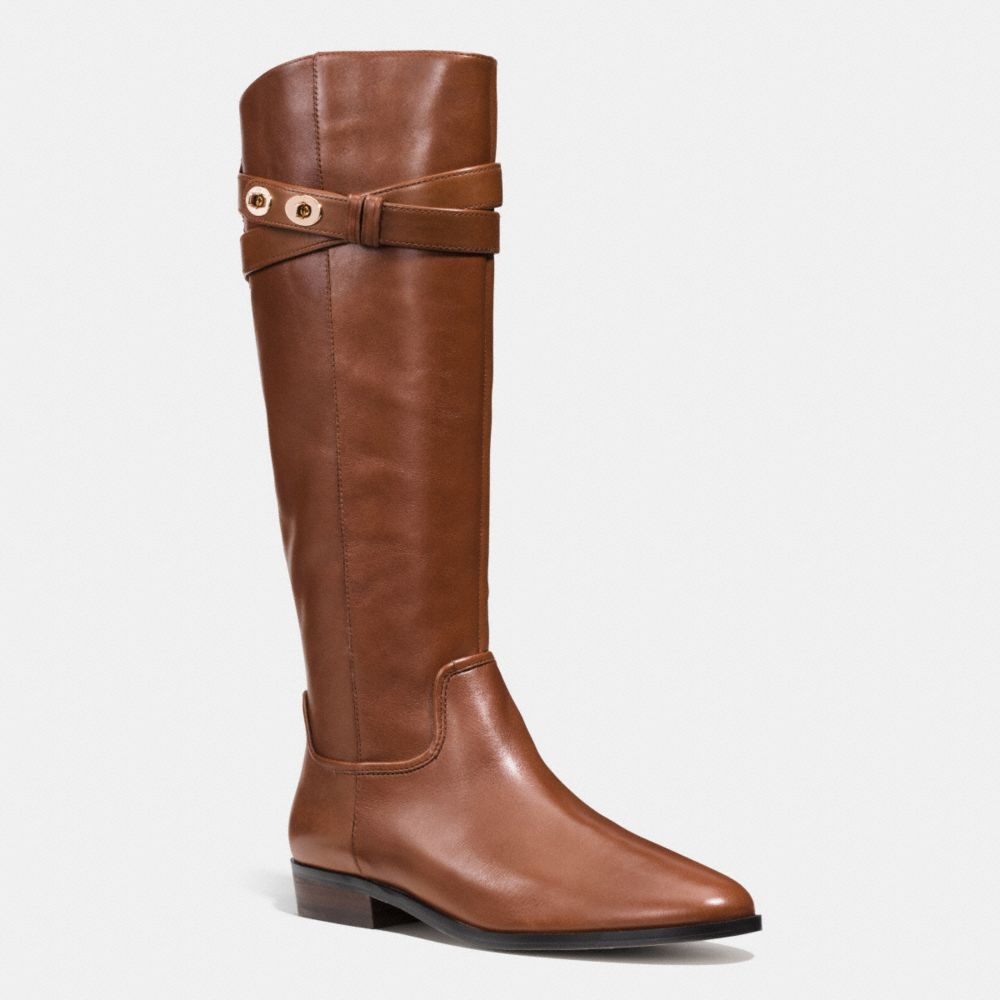 COACH q7180 LINETTE BOOT COGNAC