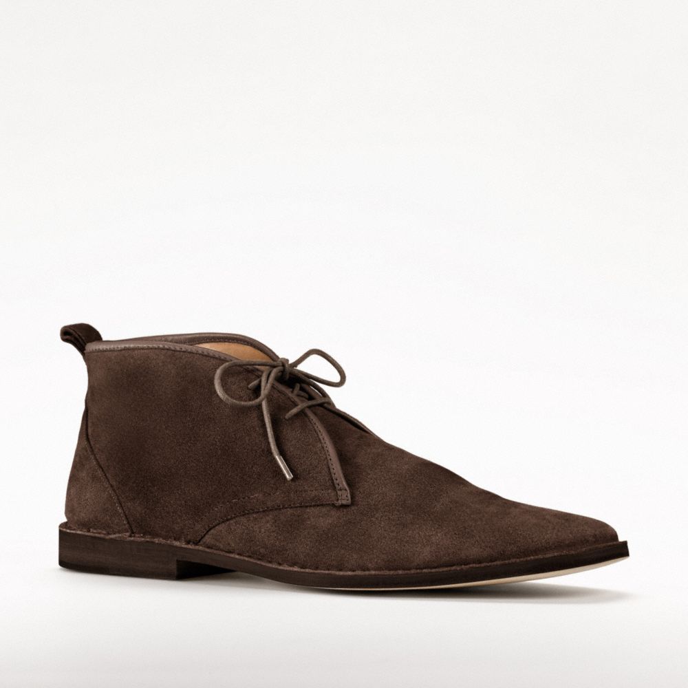 CALEB LACE UP DESERT BOOT - CHESTNUT - COACH Q772