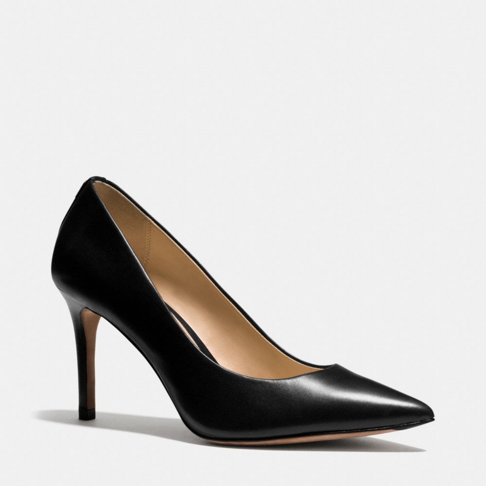 COACH q7790 SMITH PUMP BLACK