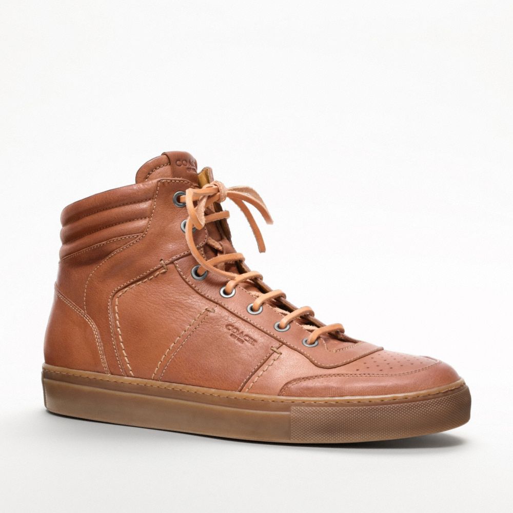 COACH q782 ROBERT SNEAKER WHISKEY