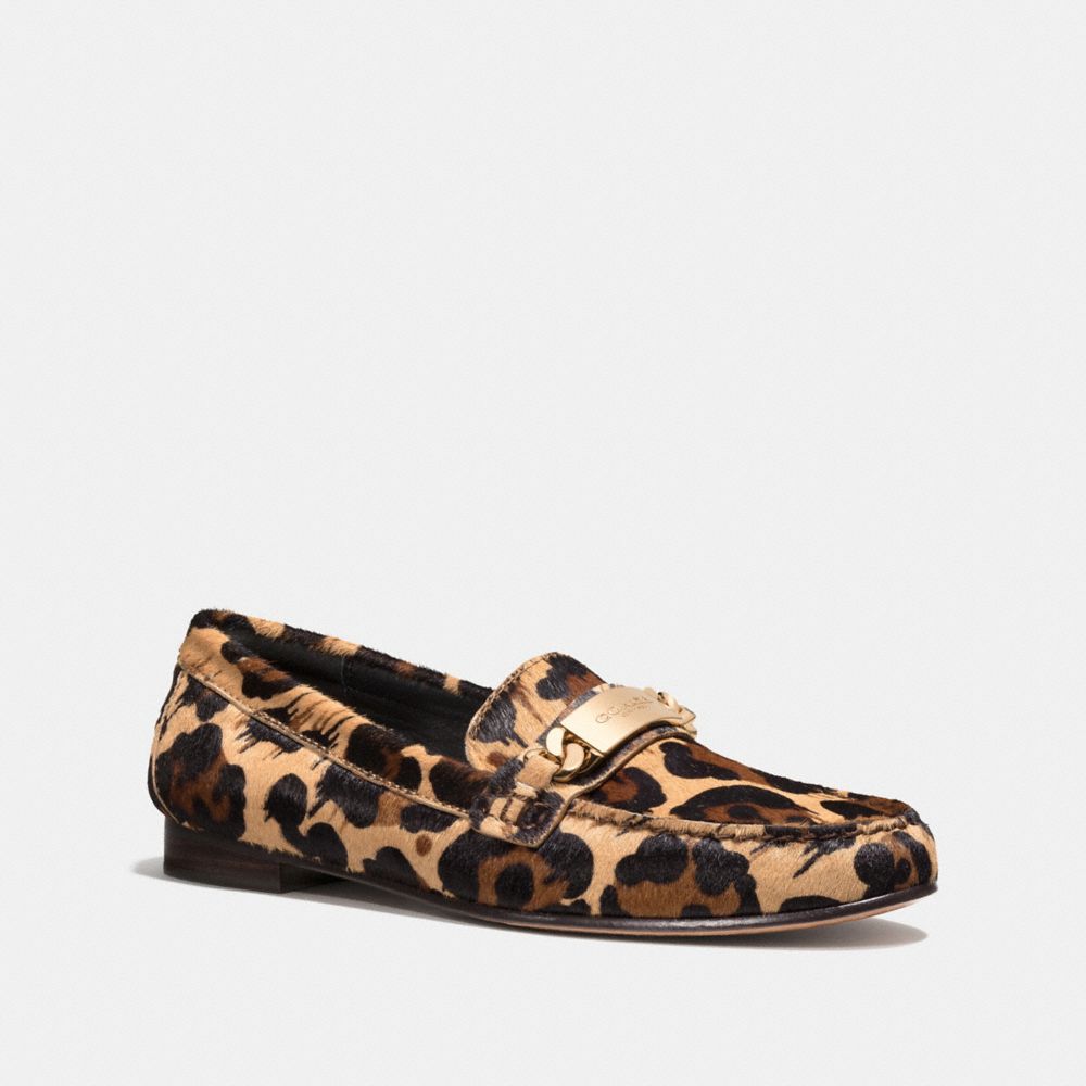 COACH KIMMIE LOAFER - NATURAL - q7902