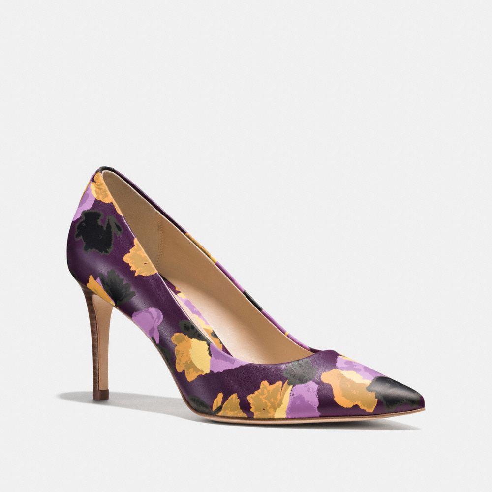 SMITH HEEL - PLUM - COACH Q8072