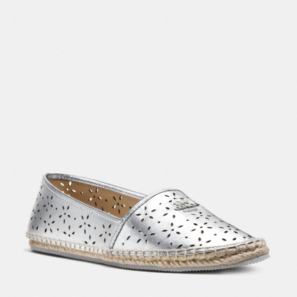 JOANIE ESPADRILLE - q8167 - SILVER