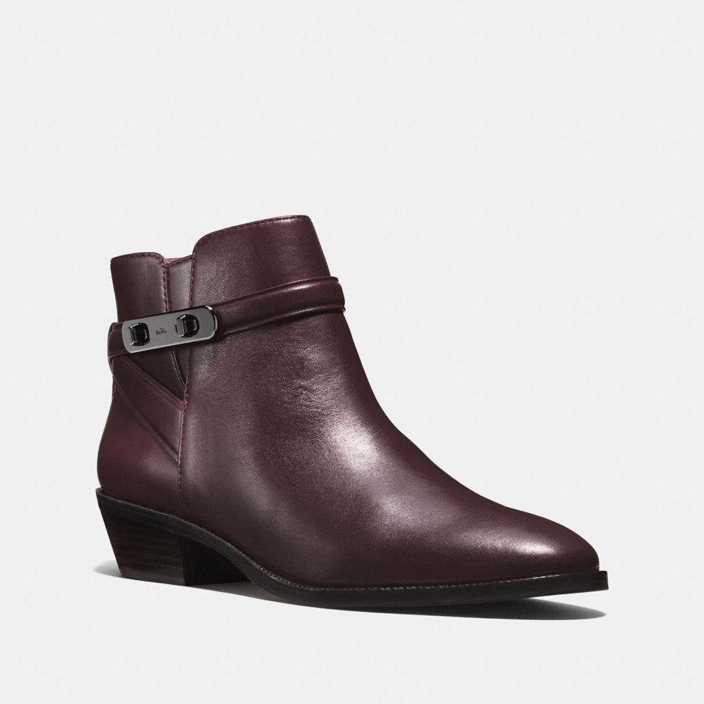 COACH Q8700 COLEEN BOOTIE WARM-OXBLOOD