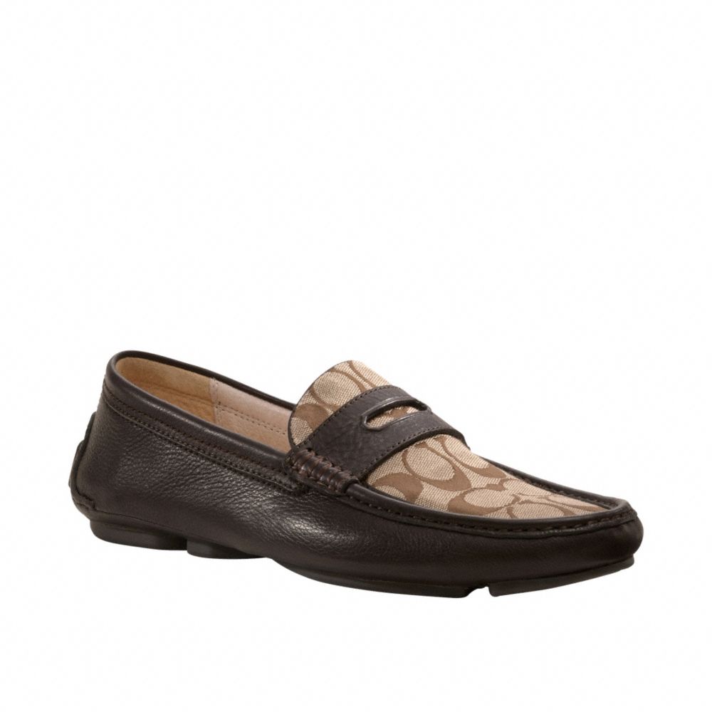 men's coach slip on shoes