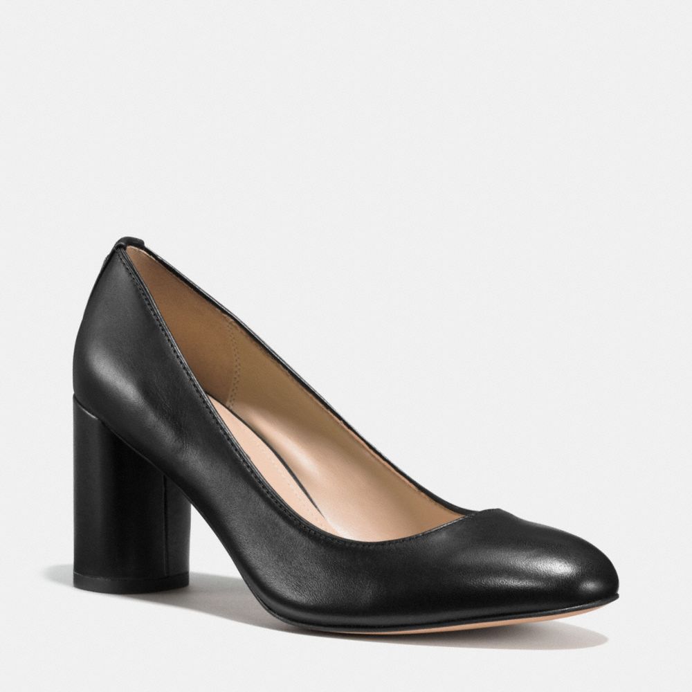 GEORGINA PUMP - BLACK - COACH Q9083