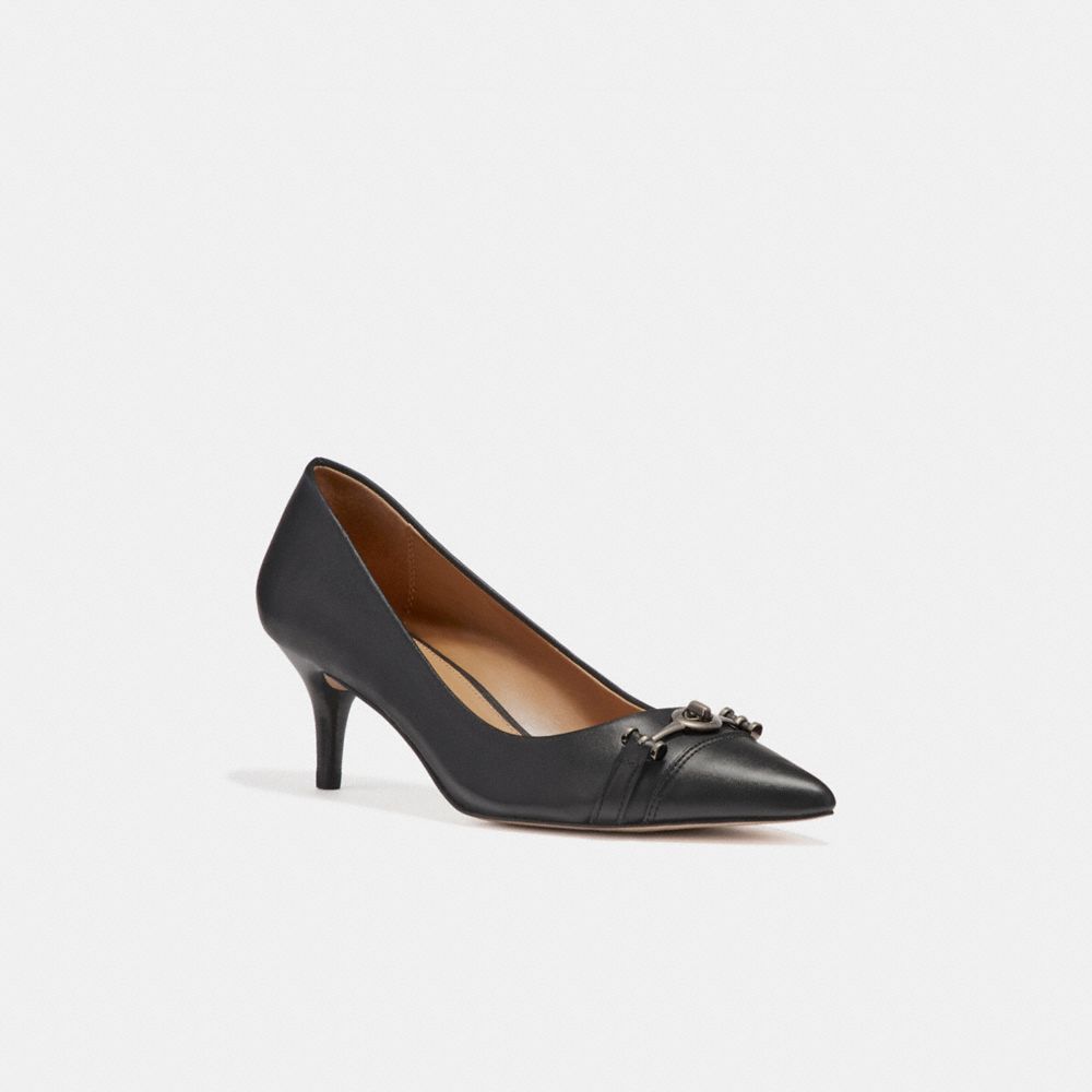 LAURI PUMP - BLACK/BLACK - COACH Q9168