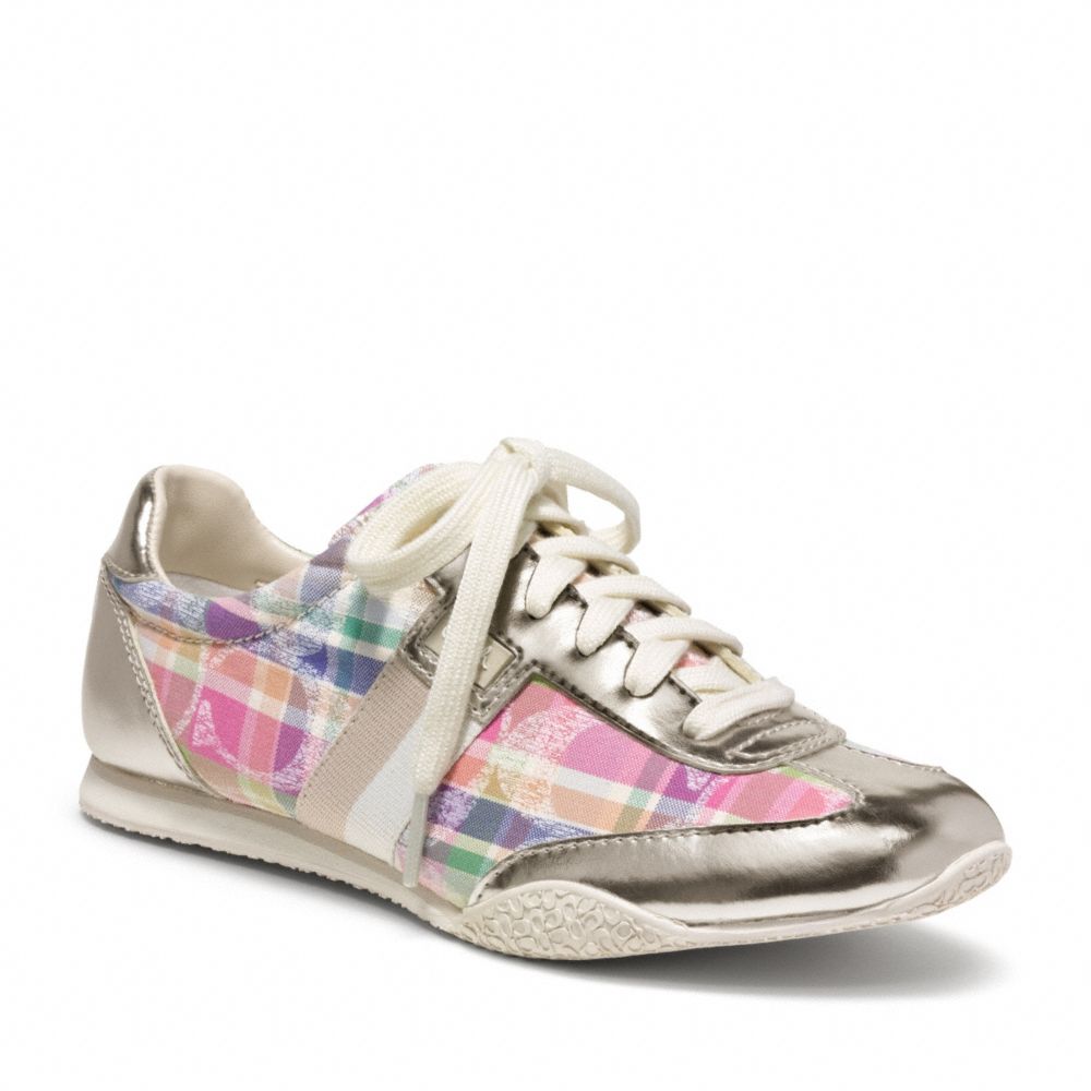 COACH KINSLEY SNEAKER - MULTICOLOR/PLATINUM - q986