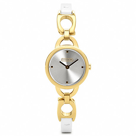 COACH W1018 NEW JEWELRY GOLD PLATED STRAP ONE-COLOR