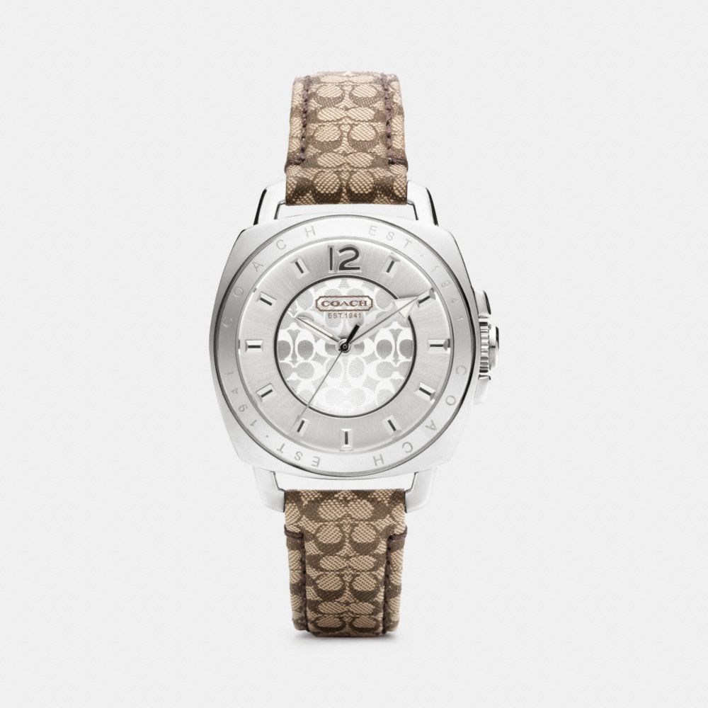 COACH W1045 - COACH BOYFRIEND MINI STRAP WATCH ONE-COLOR