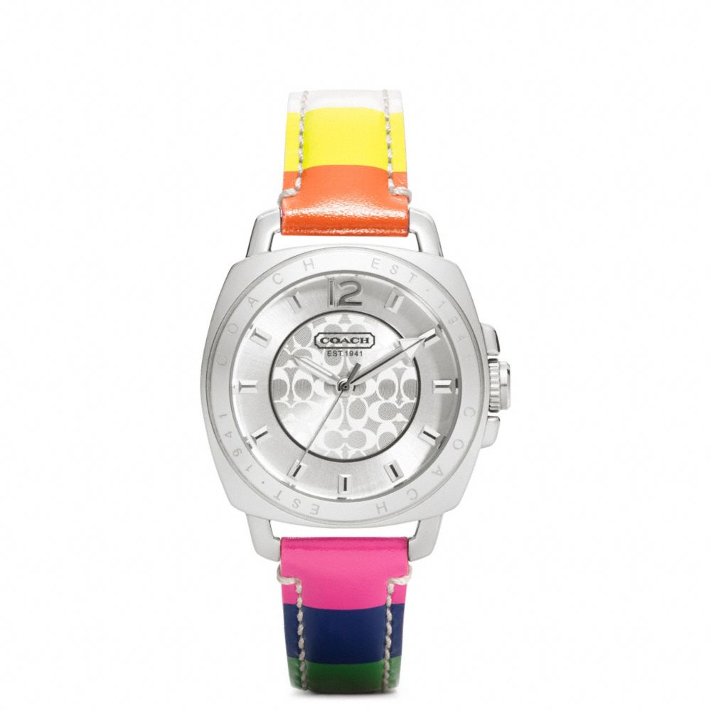 COACH W1049 Coach Boyfriend Mini Strap Watch 