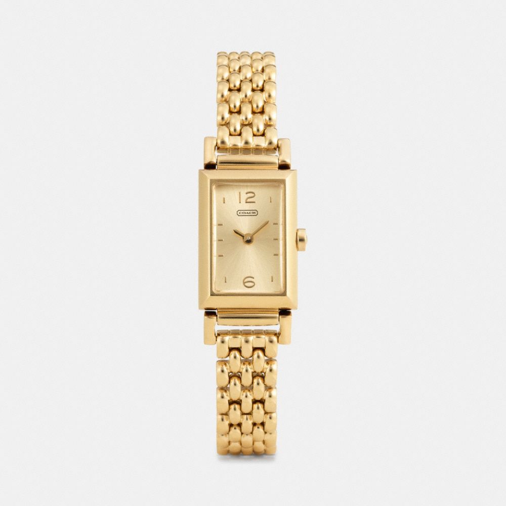 MADISON GOLD PLATED BRACELET WATCH COACH W1095