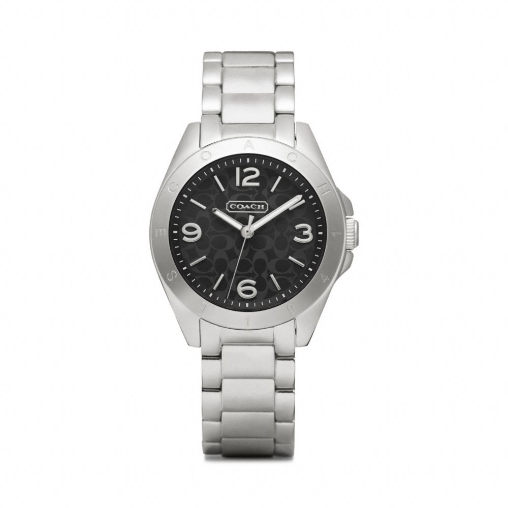 COACH W1102 - TRISTEN STAINLESS STEEL BRACELET WATCH ONE-COLOR