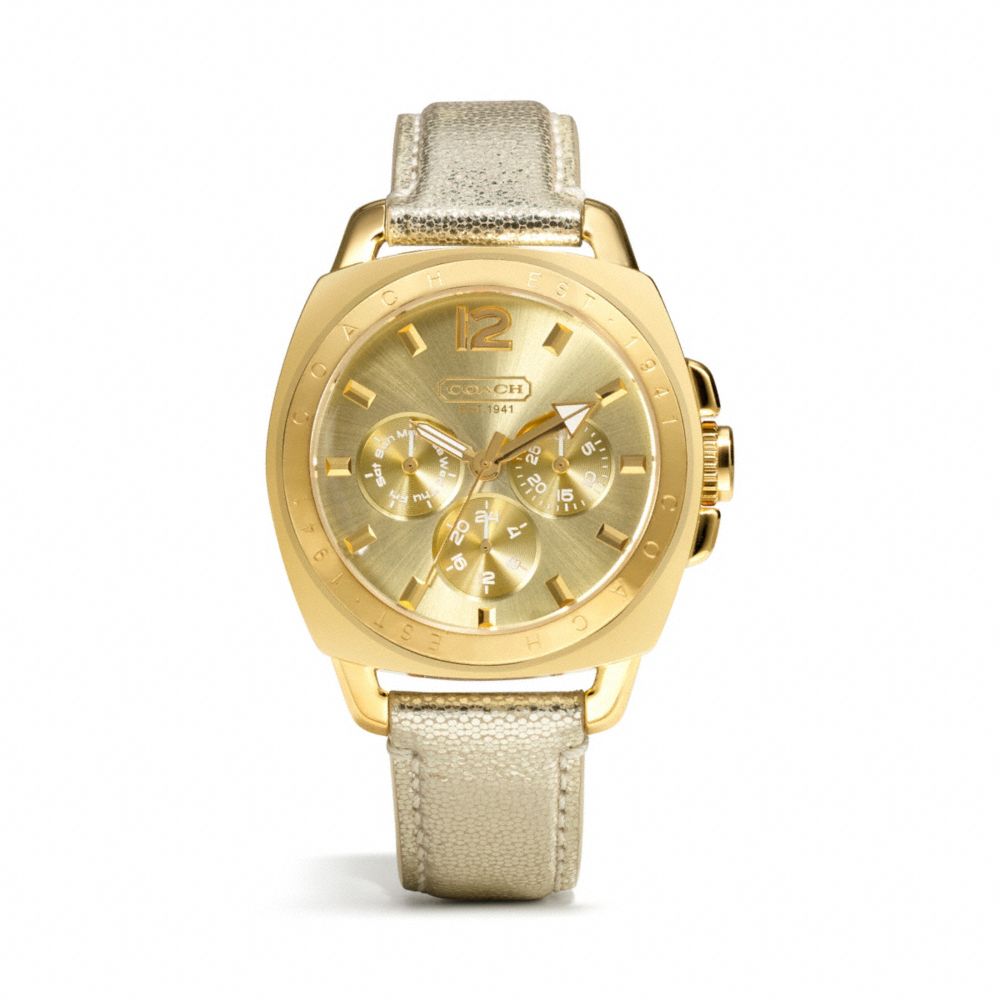 BOYFRIEND SPARKLE STRAP WATCH COACH W1123