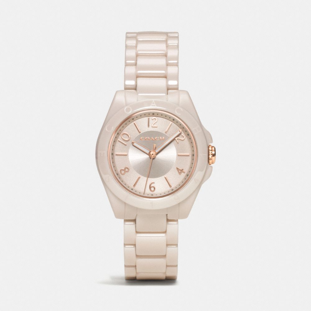 COACH W1278 - TRISTEN CERAMIC BRACELET WATCH SAND