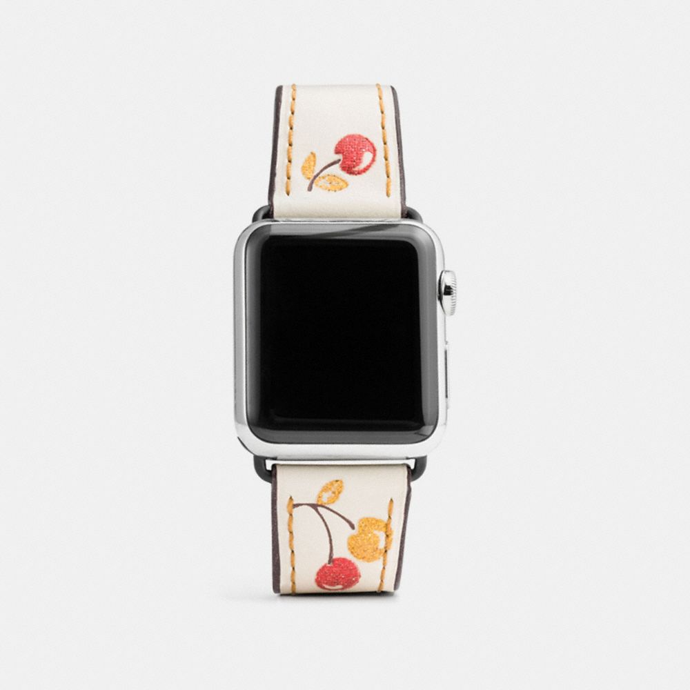 APPLE WATCHÂ® STRAP WITH PRINTS - CHALK MULTI - COACH W1297+CAH++WMN