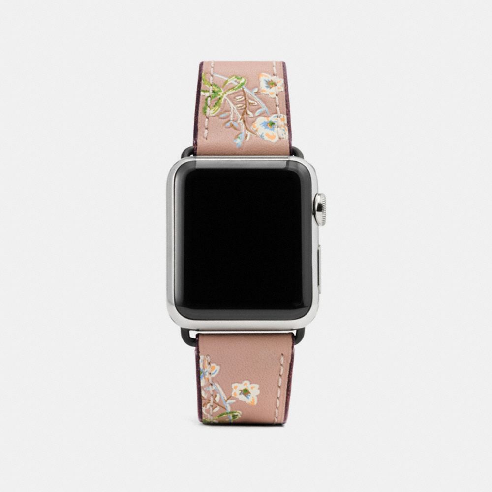 COACH W1297+MIR++WMN APPLE WATCHÂ® STRAP WITH PRINTS MELON MULTI