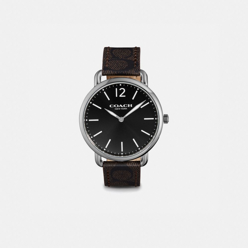 DELANCEY SLIM WATCH, 40MM - SIGNATURE C - COACH W1398