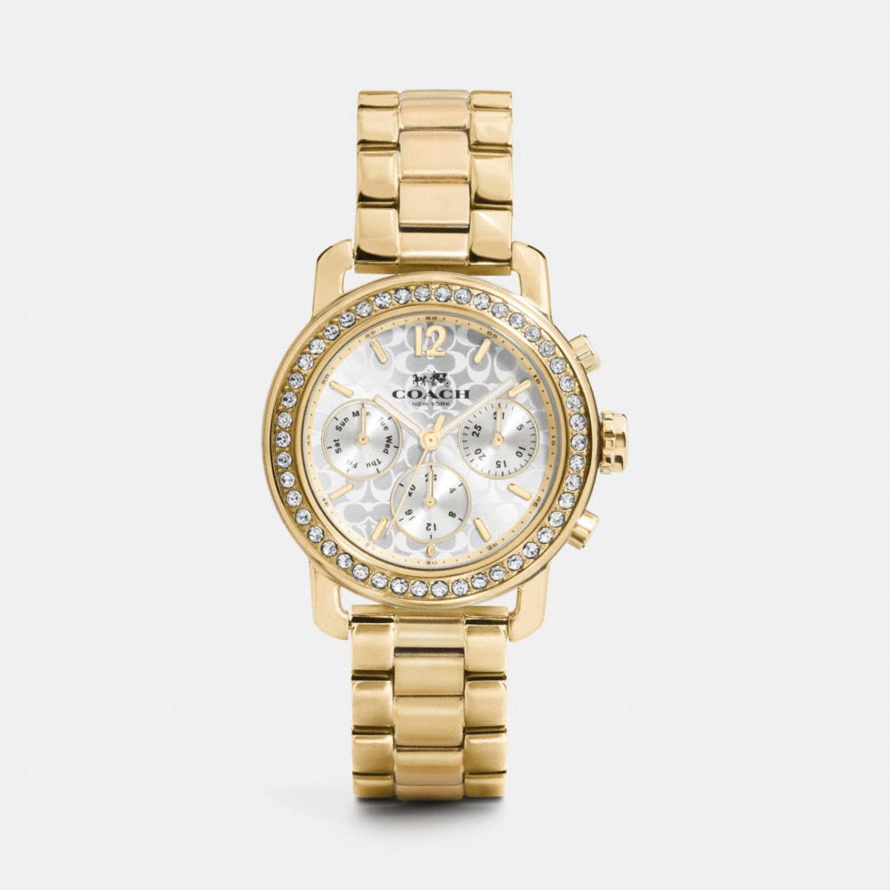 LEGACY SPORT GOLD PLATED BRACELET WATCH - w1483 - GOLD