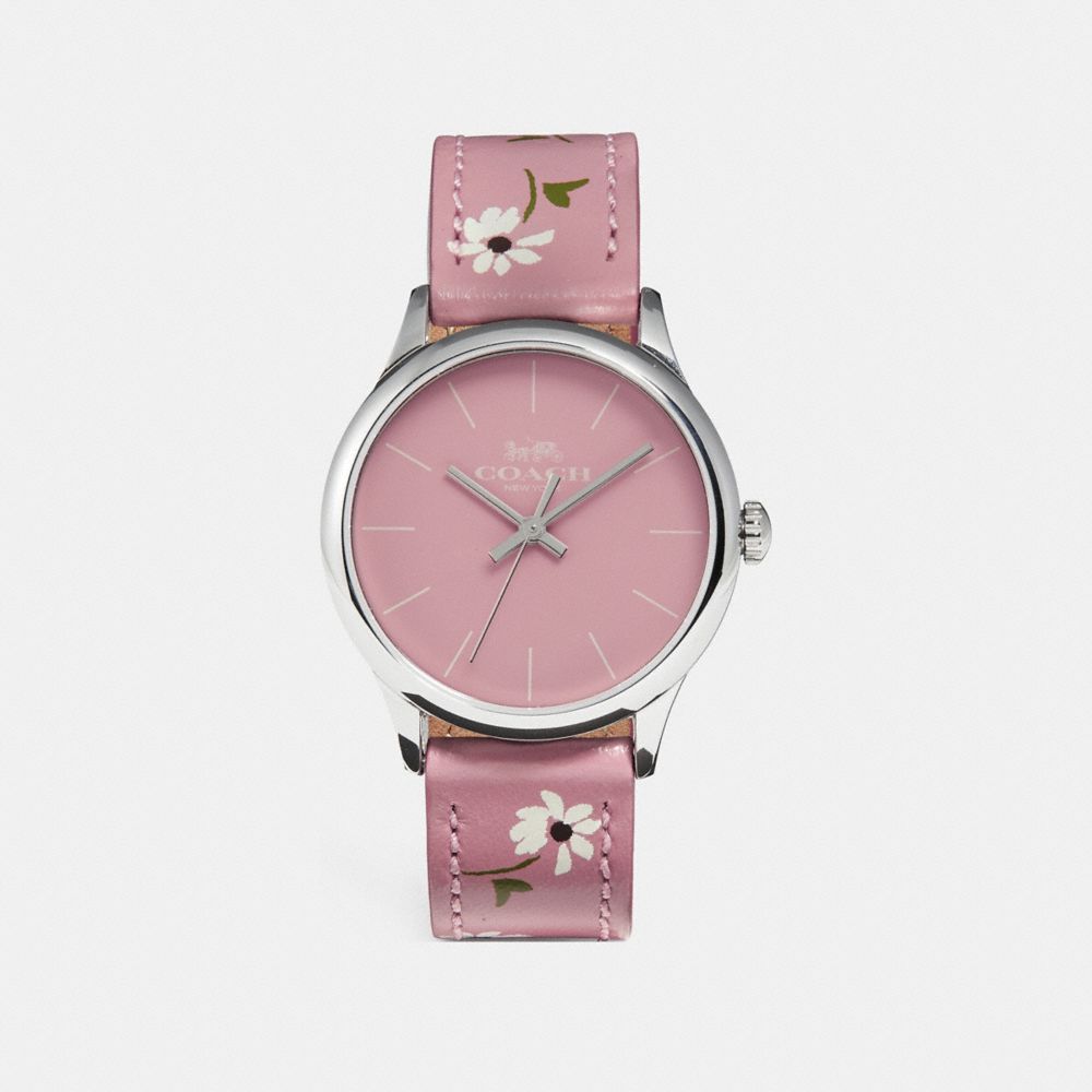 COACH W1546 RUBY WATCH VINTAGE PINK COACH ACCESSORIES