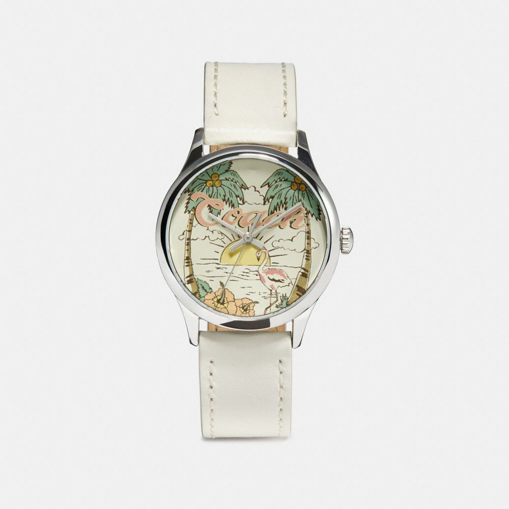 COACH RUBY WATCH - ISLAND CHALK - w1546