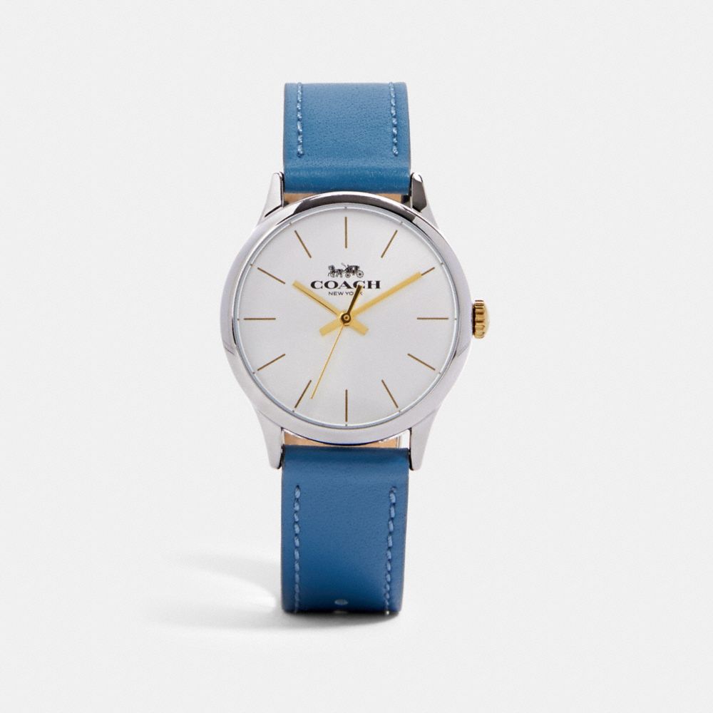 RUBY WATCH, 32MM - BLUE - COACH W1549