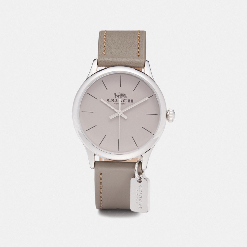 COACH RUBY WATCH, 32MM - GREY - W1549