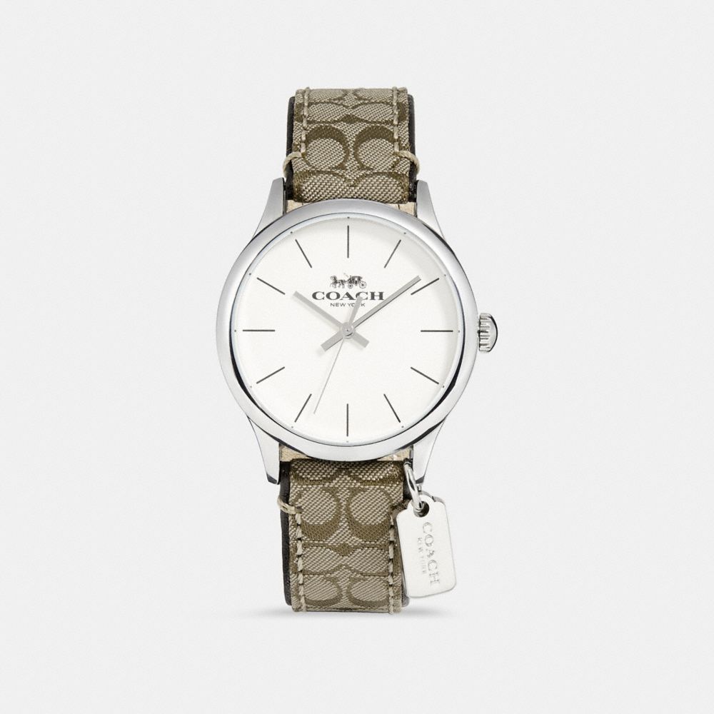 RUBY WATCH - KHAKI - COACH W1553