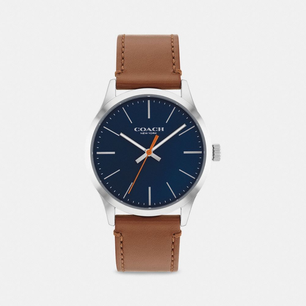 COACH W1582 - BAXTER WATCH, 39MM SADDLE