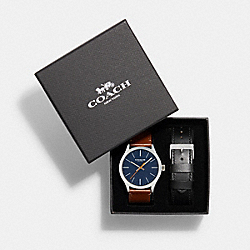 BAXTER WATCH GIFT SET, 39MM - MULTI - COACH W1583