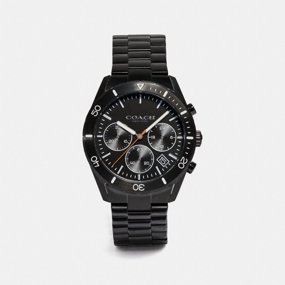 THOMPSON SPORT WATCH, 41MM - BLACK - COACH W1588