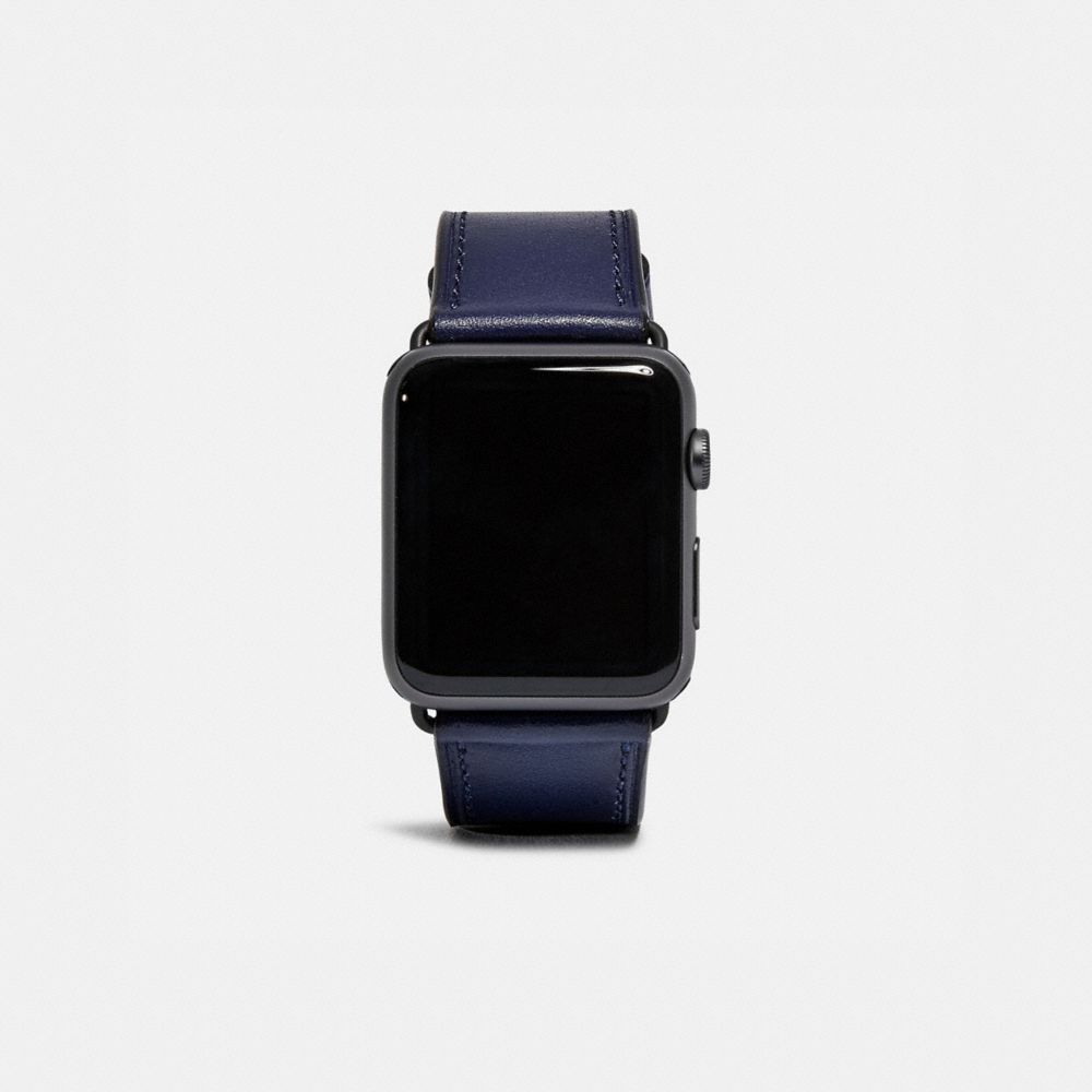 COACH W1590 Apple WatchÂ® Strap CADET