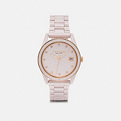 COACH W1595 Preston Sport Watch, 36mm PINK