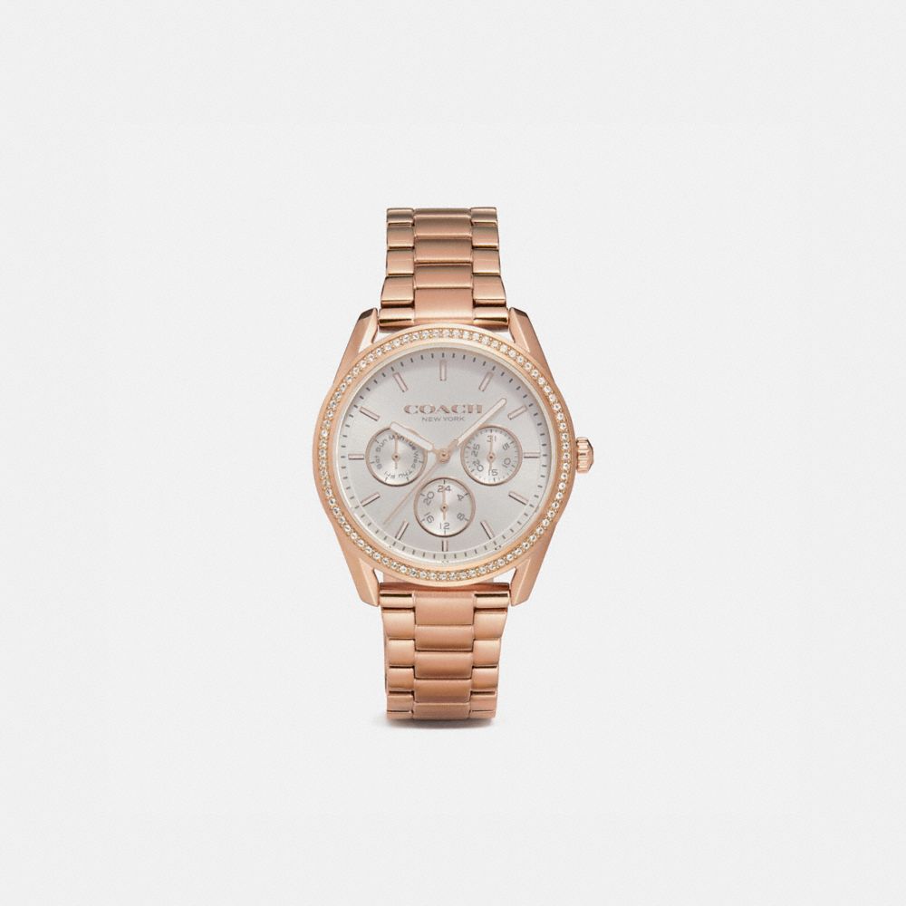 PRESTON SPORT WATCH, 36MM - ROSE GOLD - COACH W1598