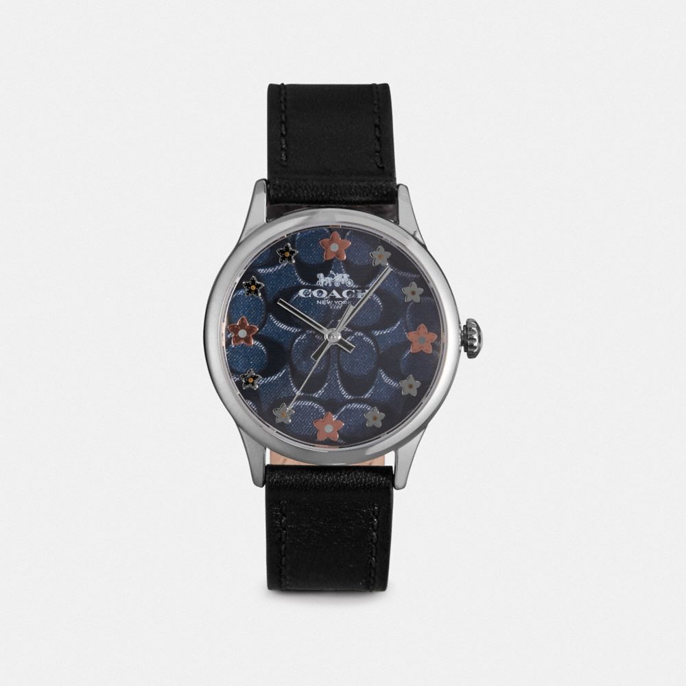 COACH RUBY WATCH, 32MM - BLACK - W1607