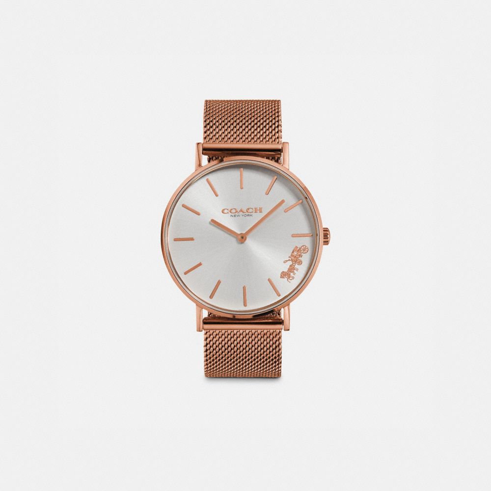 COACH PERRY WATCH, 36MM - ROSE GOLD - W1613
