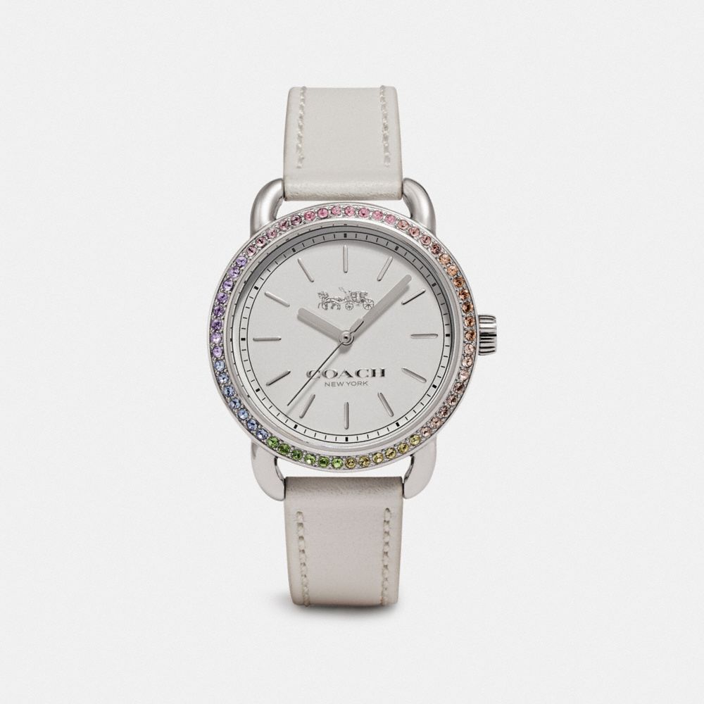COACH W1617 Lex Watch, 32mm WHITE