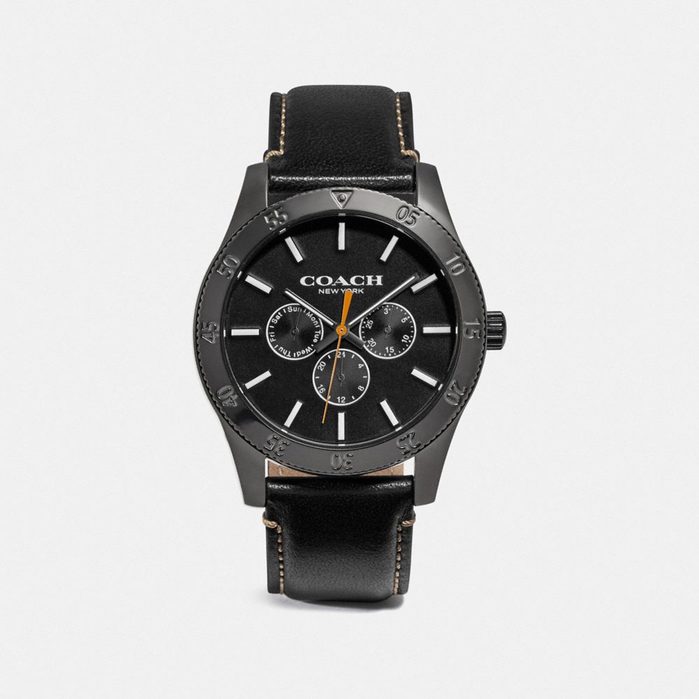 COACH W1623 Casey Watch, 42mm BLACK