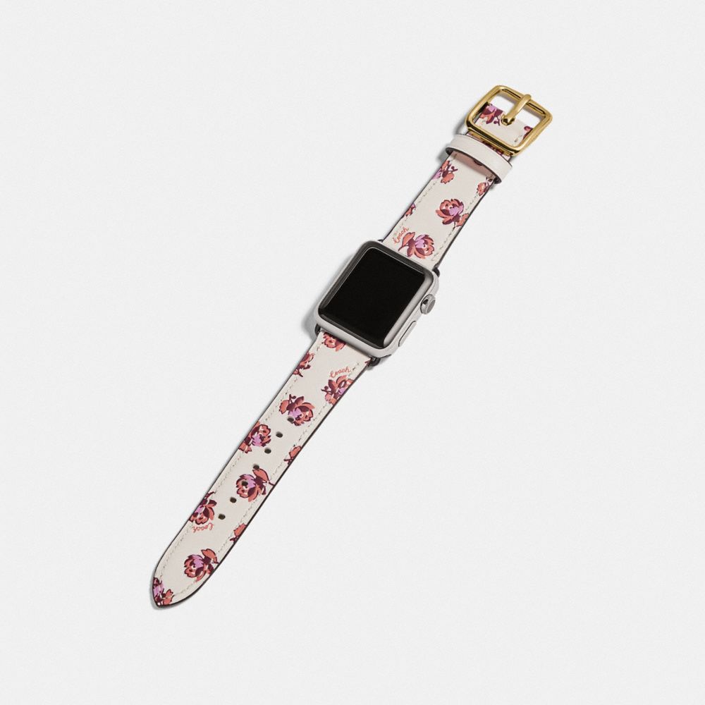 COACH Official Site Official page | APPLE WATCH® STRAP WITH FLORAL 