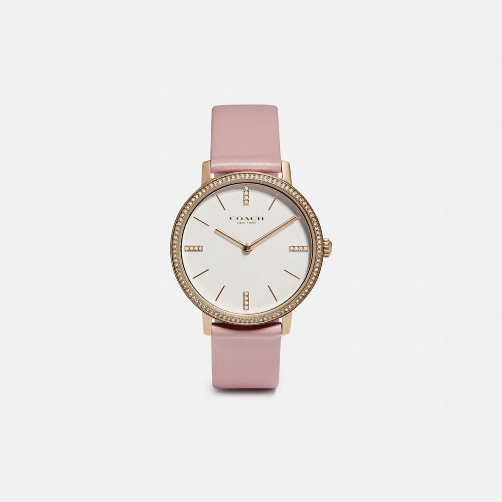 COACH W1657 AUDREY WATCH, 35MM LIGHT BLUSH