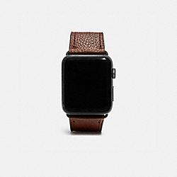 COACH W1691 Apple Watch® Strap, 42 Mm SADDLE