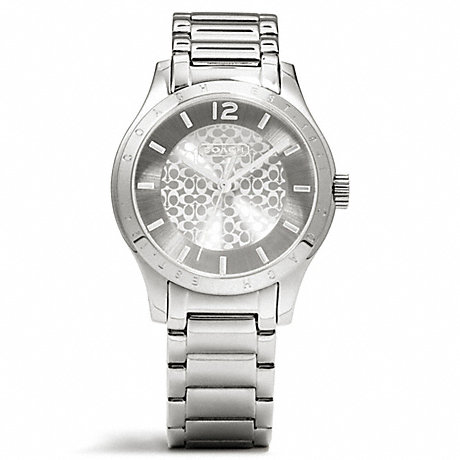 COACH W6005 MADDY STAINLESS STEEL BRACELET WATCH ONE-COLOR