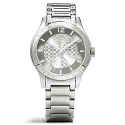 COACH W6005 - MADDY STAINLESS STEEL BRACELET WATCH ONE-COLOR