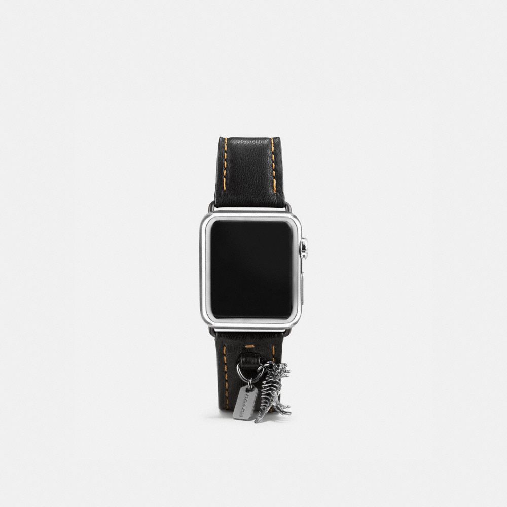 【公式】COACH - コーチ | Apple Watch(R) 38MM レザー ストラップ ウィズ チャーム | 全てのファッション小物