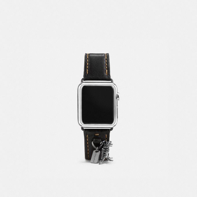 Apple Watch(R) 38MM レザー ストラップ ウィズ チャーム
