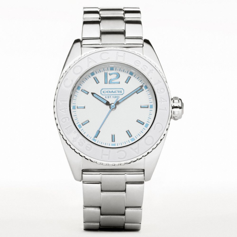 COACH W930 Andee Bracelet Watch WHITE