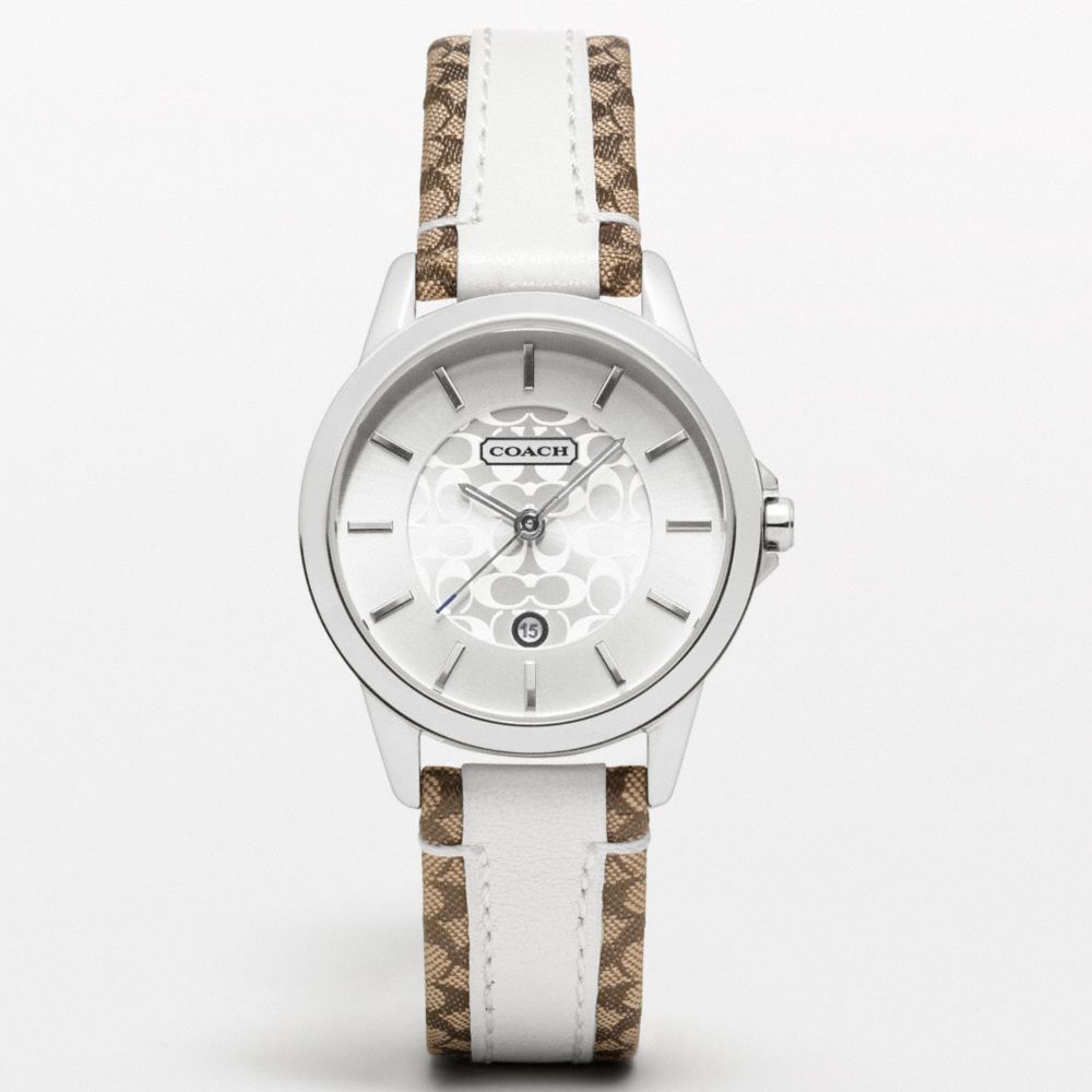 COACH SIGNATURE STRAP WATCH - ONE COLOR - W950