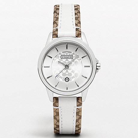 COACH W950 SIGNATURE STRAP WATCH ONE-COLOR