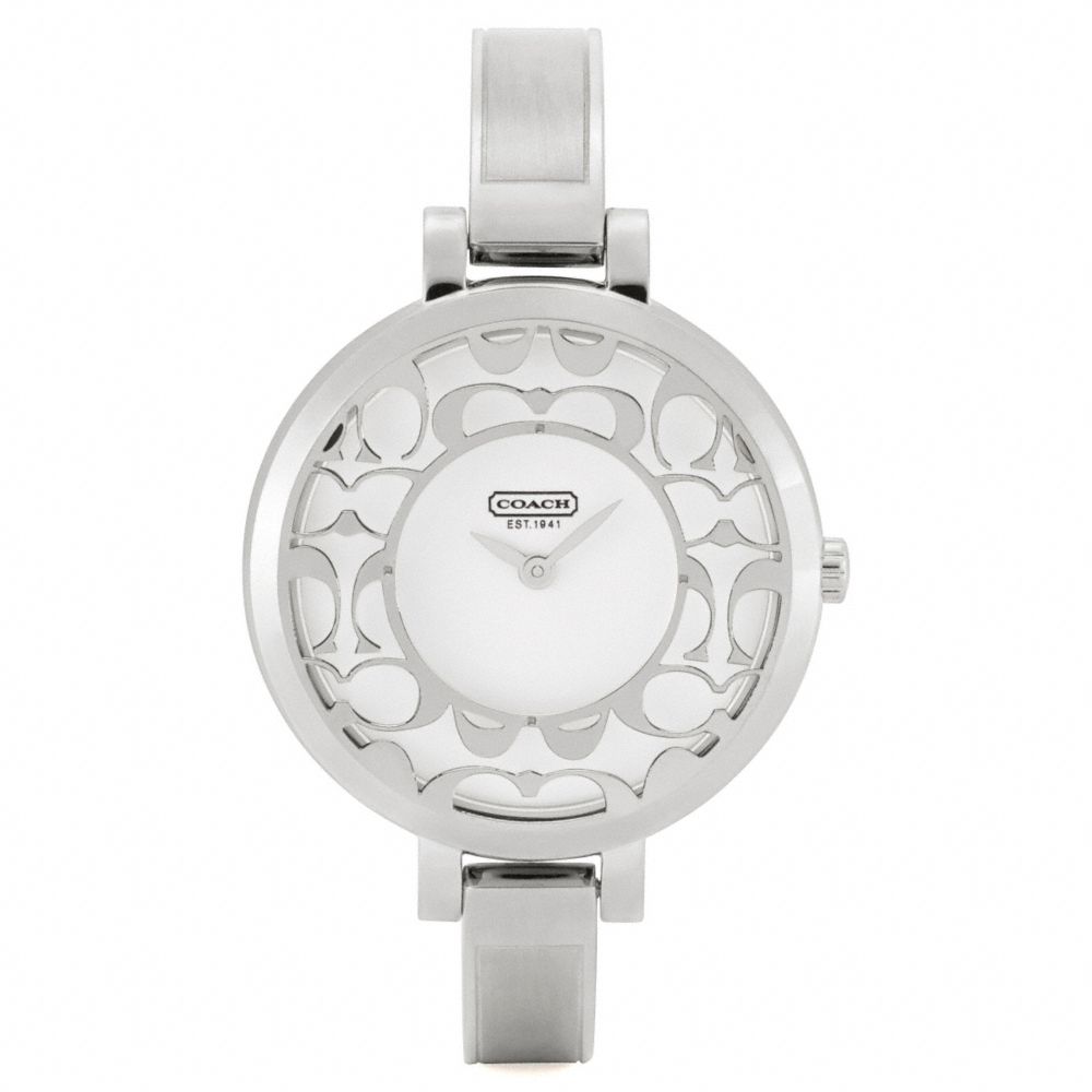 COACH W956 - SABRINA STAINLESS STEEL BRACELET WATCH ONE-COLOR